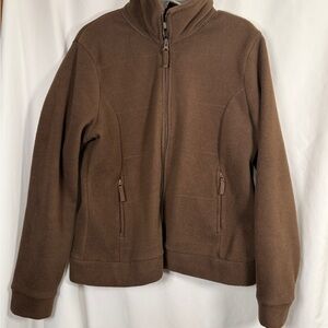 Merona Men's Brown Fleece Jacket